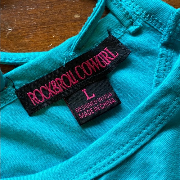 Rock&Roll Cowgirl Top size Large - Picture 4 of 4